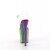 Pleaser FLAMINGO-808RBG Sandalia de Tacón Plataforma Purpurina Transparente Multicolor