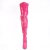 Pleaser SEDUCE-3000 Bota Alta Charol Rosa