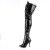 Pleaser SEDUCE-3024 Bota Alta Charol Negro