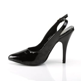 Pleaser SEDUCE-317 Tacones Charol Negro