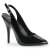 Pleaser SEDUCE-317 Tacones Charol Negro