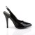 Pleaser SEDUCE-317 Tacones Charol Negro