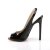 Pleaser SEXY-08 Sandalia de Tacón Charol Negro
