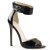 Pleaser SEXY-19 Sandalia de Tacón Charol Negro