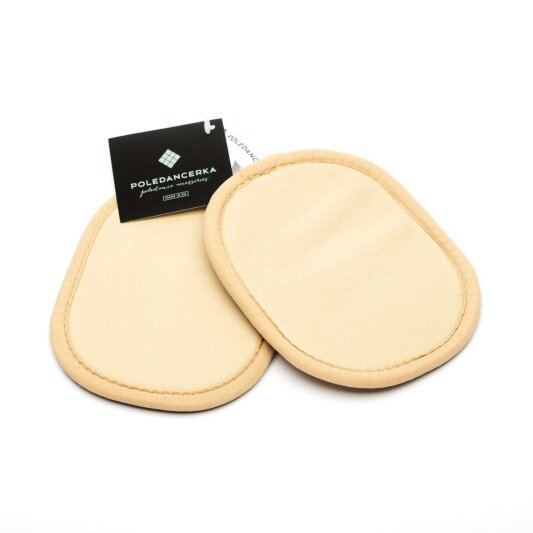 Poledancerka Almohadilla adicional para Protectores de Rodillas M Beige