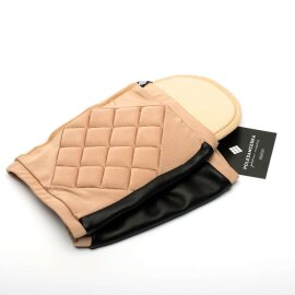 Poledancerka Almohadilla adicional para Protectores de Rodillas M Beige