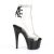 Pleaser STARDUST-1018C-2RS Botín Plataforma Negro Transparente