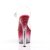 Pleaser STARDUST-708T Sandalia de Tacón Plataforma Transparente Rosa