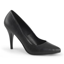 Pleaser VANITY-420 Tacones Cuero Sintético Negro