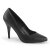 Pleaser VANITY-420 Tacones Cuero Sintético Negro