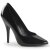 Pleaser SEDUCE-420V Tacones Charol Negro EU-42 / US-12