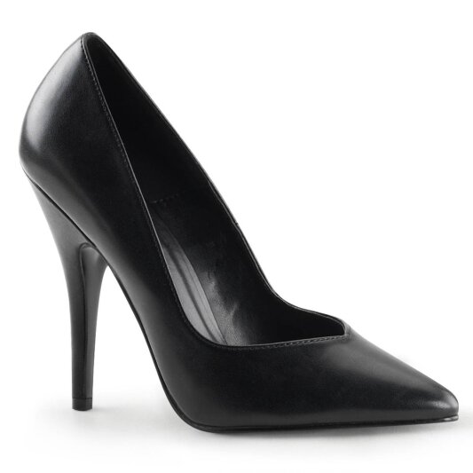 Pleaser SEDUCE-420V Tacones Cuero Sintético Negro EU-37 / US-7