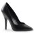 Pleaser SEDUCE-420V Tacones Cuero Sintético Negro EU-37 / US-7