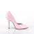 Pleaser SEDUCE-420V Tacones Charol Rosa Claro EU-37 / US-7