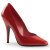 Pleaser SEDUCE-420V Tacones Charol Rojo EU-41 / US-11