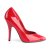 Pleaser SEDUCE-420V Tacones Charol Rojo EU-35 / US-5