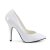 Pleaser SEDUCE-420V Tacones Charol Blanco EU-37 / US-7