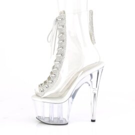Pleaser ADORE-1016C-2 Botín Plataforma Metalizado Transparente EU-37 / US-7