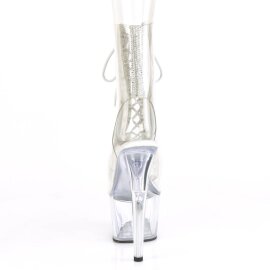 Pleaser ADORE-1016C-2 Botín Plataforma Metalizado Transparente EU-37 / US-7