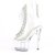 Pleaser ADORE-1016C-2 Botín Plataforma Metalizado Transparente EU-37 / US-7
