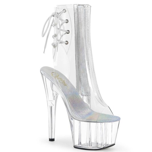 Pleaser ADORE-1018C Botín Plataforma Transparente EU-40 / US-10