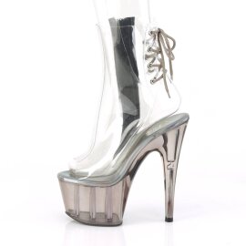 Pleaser ADORE-1018CT Botín Plataforma Ahumado Transparente EU-40 / US-10