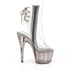 Pleaser ADORE-1018CT Botín Plataforma Ahumado Transparente EU-40 / US-10