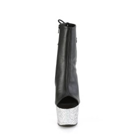 Pleaser ADORE-1018LG Botín Plataforma Cuero...