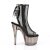 Pleaser ADORE-1018MSHT Botín Plataforma Malla Ahumado Negro EU-38 / US-8