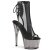 Pleaser ADORE-1018MSHT Botín Plataforma Malla Ahumado Negro EU-39 / US-9