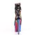 Pleaser ADORE-1018RC-02 Botín Plataforma Cuero Sintético Metalizado Negro Multicolor EU-40 / US-10