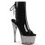 Pleaser ADORE-1018T Botín Plataforma Charol Ahumado Negro EU-35 / US-5