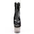 Pleaser ADORE-1018T Botín Plataforma Charol Ahumado Negro EU-37 / US-7