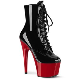 Pleaser ADORE-1020 Botín Plataforma Charol Negro...