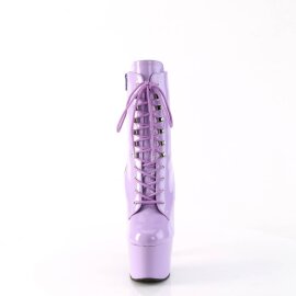 Pleaser ADORE-1020 Botín Plataforma Charol Lila...