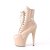 Pleaser ADORE-1020 Botín Plataforma Charol Beige EU-42 / US-12