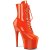 Pleaser ADORE-1020 Botín Plataforma Charol Naranja EU-37 / US-7