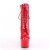 Pleaser ADORE-1020 Botín Plataforma Charol Rojo EU-41 / US-11