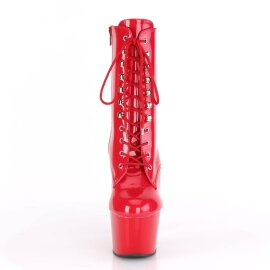 Pleaser ADORE-1020 Botín Plataforma Charol Rojo...