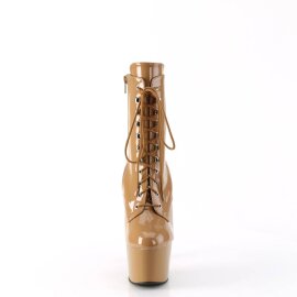 Pleaser ADORE-1020 Botín Plataforma Charol Toffee...