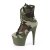 Pleaser ADORE-1020CAMO Botín Plataforma Camuflaje Verde EU-36 / US-6