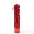 Pleaser ADORE-1020CHRS Botín Plataforma Metalizado Rojo EU-35 / US-5