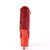 Pleaser ADORE-1020CHRS Botín Plataforma Metalizado Rojo EU-35 / US-5