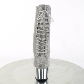 Pleaser ADORE-1020CHRS Botín Plataforma Metalizado...
