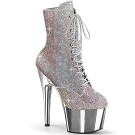Pleaser ADORE-1020CHRS Botín Plataforma Multi...