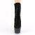 Pleaser ADORE-1020FSMG Botín Plataforma Ante Sintético Purpurina Negro EU-36 / US-6