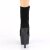 Pleaser ADORE-1020FSMG Botín Plataforma Ante Sintético Purpurina Negro EU-37 / US-7