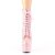 Pleaser ADORE-1020GDLG Botín Plataforma Purpurina Rosa Claro EU-42 / US-12