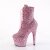 Pleaser ADORE-1020GWR Botín Plataforma Purpurina Rosa EU-37 / US-7