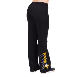 PoleSports Pantalón Deportivo Negro L